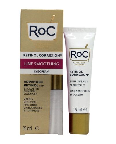 Roc Retinol Correxion Line Smoothing Eye Cream 15ml | Maznun Fashion
