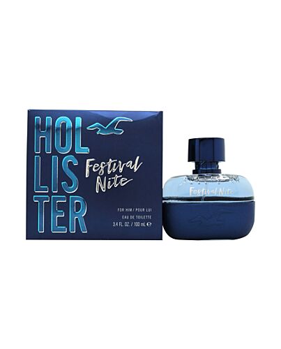 Hollister Festival Nite For Him Eau de Toilette 100ml Spray | Maznun Fashion