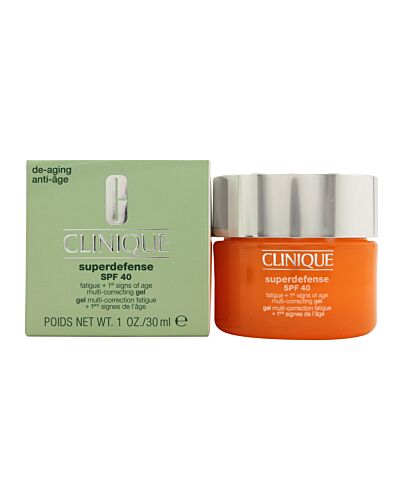 Clinique Superdefense SPF40 Fatigue + 1st Signs of Age Multi-Correcting Gel 30ml | Maznun Fashion