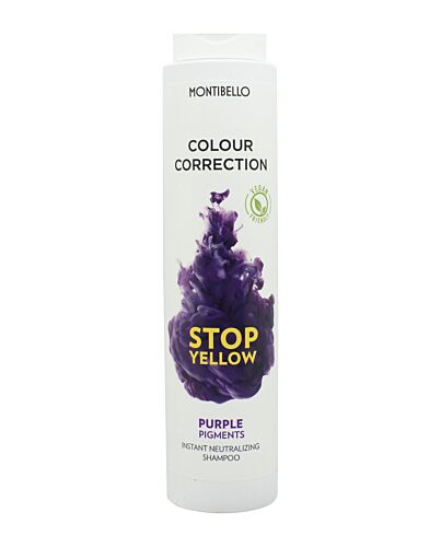 Montibello Color Correction Stop Yellow Shampoo 300ml | Maznun Fashion