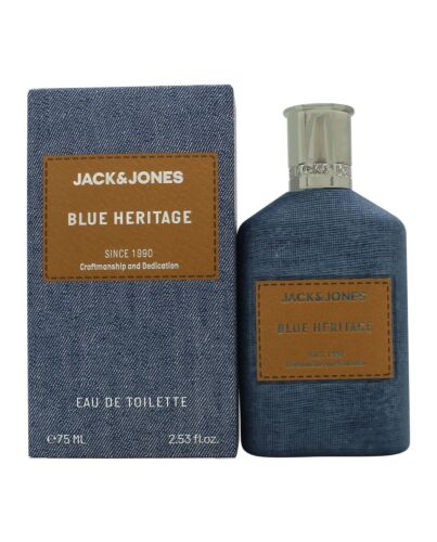 Jack & Jones Premium Blue Heritage Eau de Toilette 75ml Spray | Maznun Fashion