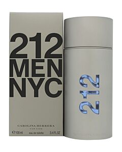 Carolina Herrera 212 Men Eau De Toilette 100ml Spray | Maznun Fashion