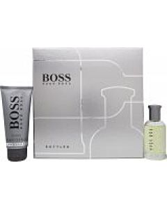 Hugo Boss Boss Bottled Gift Set 50ml EDT + 100ml Shower Gel-A628885 | Maznun Fashion