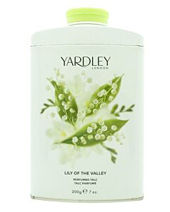 Yardley Lily of the Valley Perfumed Talc 200g-B22233 | Maznun Fashion