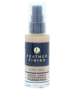 Lentheric Feather Finish Matte Touch Moisturising Foundation 30ml - Soft Beige 02-B86406 | Maznun Fashion