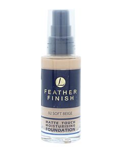 Lentheric Feather Finish Matte Touch Moisturising Foundation 30ml - Soft Beige 02 | Maznun Fashion