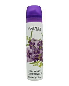 Yardley April Violets Body Spray 75ml | Maznun Fashion
