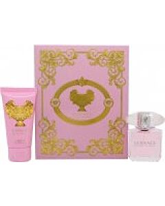 Versace Bright Crystal Gift Set 30ml EDT + 50ml Body Lotion-C8208 | Maznun Fashion