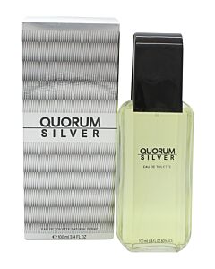 Antonio Puig Quorum Silver Eau de Toilette 100ml Spray | Maznun Fashion