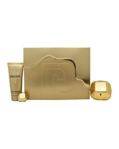 Paco Rabanne Lady Million Gift Set 80ml EDP + 100ml Body Lotion + 5ml EDP | Maznun Fashion