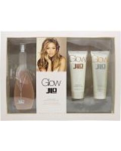 Jennifer Lopez Glow Gift Set 100ml EDT +  75ml Body Lotion + 75ml Shower Gel-D716125 | Maznun Fashion
