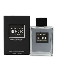 Antonio Banderas Seduction In Black Eau de Toilette 200ml Spray | Maznun Fashion
