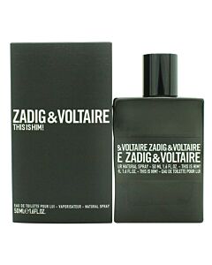 Zadig & Voltaire This is Him Eau de Toilette 50ml Spray-F51703 | Maznun Fashion