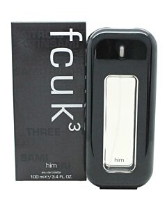 FCUK FCUK 3 Eau de Toilette 100ml Spray-H43753 | Maznun Fashion