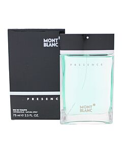 Mont Blanc Presence Eau de Toilette 75ml Spray | Maznun Fashion