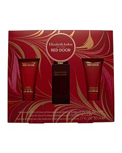 Elizabeth Arden Red Door Gift Set 30ml EDT + 50ml Perfumed Body Lotion + 50ml Bath & Shower Gel | Maznun Fashion