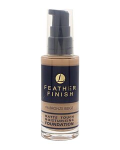 Lentheric Feather Finish Matte Touch Moisturising Foundation 30ml - Bronze Beige 06 | Maznun Fashion