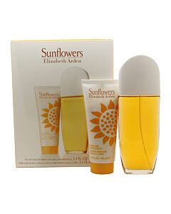 Elizabeth Arden Sunflowers Gift Set 100ml EDT + 100ml Body Lotion | Maznun Fashion