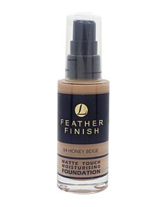 Lentheric Feather Finish Matte Touch Moisturising Foundation 30ml - Honey Beige 04 | Maznun Fashion
