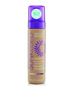 Sunkissed Self Tanning Mousse 200ml - Dark | Maznun Fashion