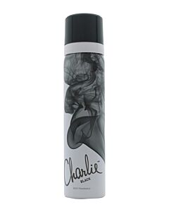 Revlon Charlie Black Body Spray 75ml | Maznun Fashion