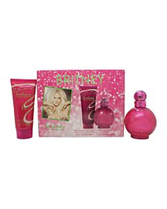 Britney Spears Fantasy Gift Set 100ml EDP + 100ml Body Souffle-R26213 | Maznun Fashion