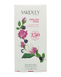 Yardley English Rose Soap 3x 100g | Maznun Fashion