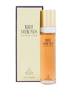 Elizabeth Taylor White Diamonds Eau de Toilette 100ml Spray-T4258 | Maznun Fashion