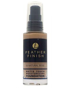 Lentheric Feather Finish Matte Touch Moisturising Foundation 30ml - Natural Beige 03-T79267 | Maznun Fashion