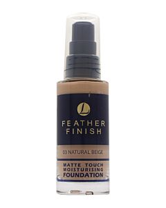 Lentheric Feather Finish Matte Touch Moisturising Foundation 30ml - Natural Beige 03 | Maznun Fashion