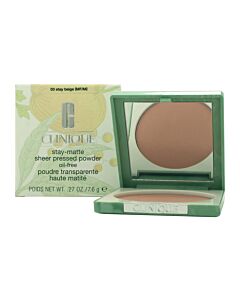 Clinique Stay-Matte Sheer Pressed Powder 7.6g - Stay Beige | Maznun Fashion
