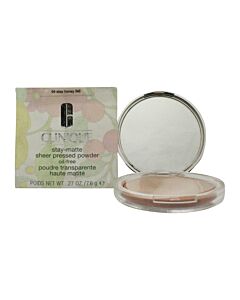 Clinique Stay-Matte Sheer Pressed Powder Oil-Free 7.6g - Honey | Maznun Fashion