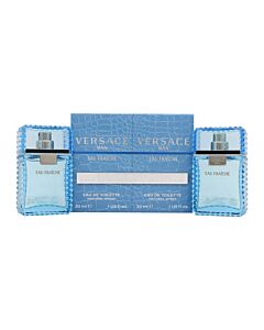 Versace Man Eau Fraiche Gift Set 2 x 30ml EDT Spray | Maznun Fashion