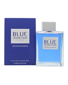 Antonio Banderas Blue Seduction Eau de Toilette 200ml Spray-B16347 | Maznun Fashion