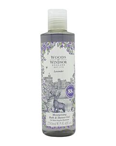 Woods of Windsor Lavender Bath & Shower Gel 250ml | Maznun Fashion