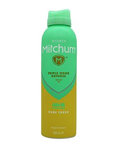 Mitchum Women Pure Fresh Deodorant Spray 200ml | Maznun Fashion