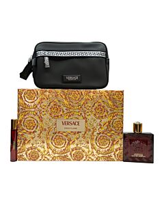 Versace Eros Flame Gift Set 100ml EDP + 10ml EDP + Toiletry Bag-M404648 | Maznun Fashion