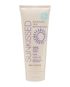 Sunkissed 95 Percent Natural Gradual Tan 200ml - Medium Dark | Maznun Fashion