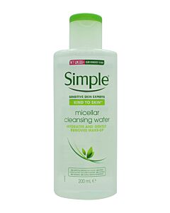 Simple Micellar Cleaning Water 200ml | Maznun Fashion