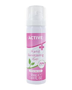 Active 70% Alcohol Hand Sanitiser 50ml | Maznun Fashion