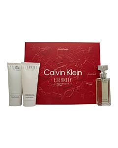 Calvin Klein Eternity Gift Set 50ml EDP + 100ml Shower Gel + 100ml Body Lotion | Maznun Fashion