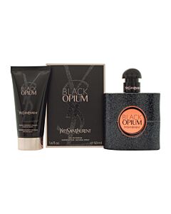 Yves Saint Laurent Black Opium Gift Set 50ml EDP + 50ml Body Lotion | Maznun Fashion