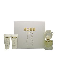 Moschino Toy 2 Gift Set 50ml EDP + 50ml Body Lotion + 50ml Shower Gel | Maznun Fashion