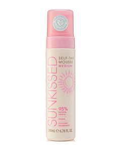 Sunkissed 95 Percent Natural Self Tan Mousse 200ml - Medium | Maznun Fashion