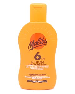 Malibu Sun Lotion SPF6 Low Protection 200ml | Maznun Fashion