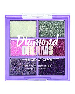 Sunkissed Diamond Dreams Glitter Eye Shadow Palette 6 x 1.1g | Maznun Fashion