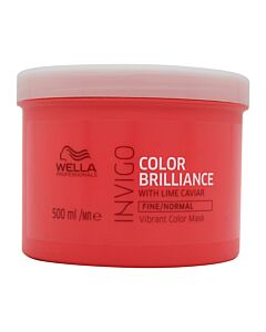 Wella Professionals Invigo Color Brilliance Mask 500ml - For Fine/Normal Hair | Maznun Fashion