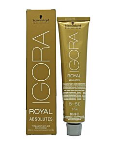 Schwarzkopf Igora Royal Absolutes Anti-Age Permanent Color Creme 60ml - 5-5 | Maznun Fashion