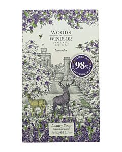 Woods of Windsor Lavender Soap 3 x 60g | Maznun Fashion