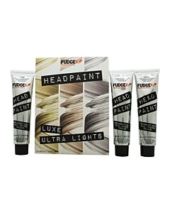 Fudge Professional Headpaint High Lift Trio Kit 60ml 12.13 Ultra Light Cool Champagne + 60ml 12.23 Ultra Light Rose Gold + 60ml 12.12 Ultra Light Pearl Violet-T584253 | Maznun Fashion